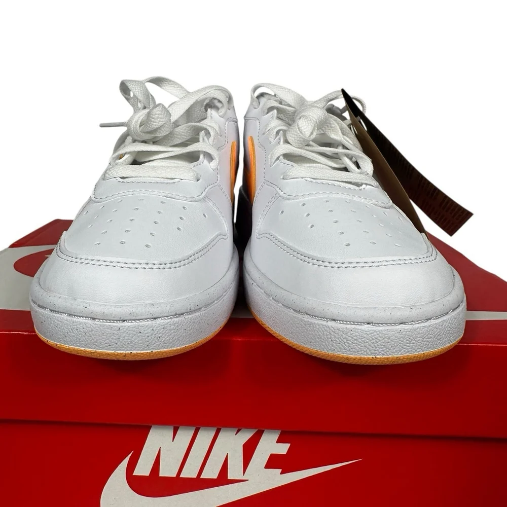 Nike Court Borough Low Recraft Gs White Peach Cream DV5456-119 Size 5Y
